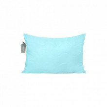Подушка MirSon шелковая 1616 Eco Light Blue Средняя (2200002647281) (325032)