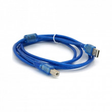 Кабель для принтера USB 2.0 AM/BM 1.8m ferrite blue Ritar (YT-AM/BM-1.8TBL) (319132)