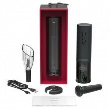 Винный набор Prestigio Bolsena Electric wine opener Black (PWO101BK_EN) (290432)