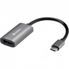 Переходник USB 3.1 Type-С to HDMI (F) 4K Sandberg (136-36) (319732)