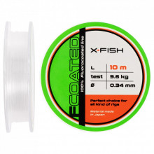 Флюорокарбон X-Fish FCoated 10m 0.34mm 9.6kg (1917.01.30) (284932)