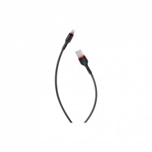 Дата кабель USB 2.0 AM to Lightning 1.0m 2.4A NB-P171 black XO (6920680873647) (324932)