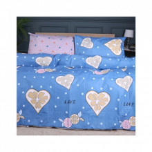 Постельное белье MirSon Бязь Ranforce Elite 17-0470 Love lemon King Size (2200004705095) (333142)