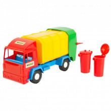 Спецтехника Tigres "Mini truck" мусоровоз желтый (39211) (267342)