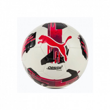 Мяч футбольный Puma Orbita 5 Fusion 084331-04 білий, чорний, червоний 5 (4067981498284) (280342)