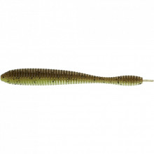 Силикон рыболовный Reins Bubbling Shaker 4" B08 Green Pumpkin Chart Melon (9 шт/уп.) (1552.08.50) (283342)