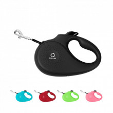 Поводок для собак Collar лента L до 50 кг 5 м черный (81261) (312542)