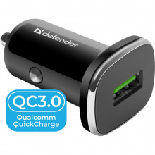 Зарядное устройство Defender 1xUSB 18W (USB-A) QC3.0 3А UCA-91 (83830) (321542) Зарядное устройство Defender 1xUSB 18W (USB-A) QC3.0 3А UCA-91 (83830) (321542)