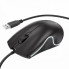 Игровая компьютерная мышь проводная HOCO GM19 Enjoy RGB подсветка Чёрная (342742)