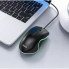 Игровая компьютерная мышь проводная HOCO GM19 Enjoy RGB подсветка Чёрная (342742)