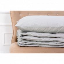 Одеяло MirSon Летний комплект 2667 Хлопок 16-5703 Light Gray одеяло 200x22 (2200003113495) (330052)
