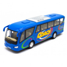 Детский игровой Автобус KS7101 открываются двери (Синий )
