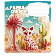 Тетрадь ученическая «Paper craft» 012-3354K-1 в клеточку, 12 листов