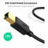 Кабель для принтера USB 2.0 AM/BM 1.0m US135 black Ugreen (20846) (319152)