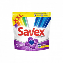 Капсулы для стирки Savex Premium Caps Color 56 шт. (3800024048142) (320152)
