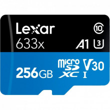 Карта памяти Lexar 256GB microSDXC class 10 UHS-I 633x (LSDMI256BB633A) (206352)