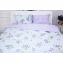 Постельное белье MirSon Бязь Ranforce Elite 17-0130 Lavender sea 175х210 (2200004671031) (332352)