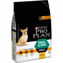 Сухой корм для собак Purina Pro Plan Dog Small&Mini Adult с курицей и рисом 7 кг (7613035123458) (323652)