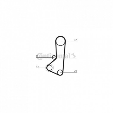 Ремень ГРМ CONTITECH CT836 (301752)