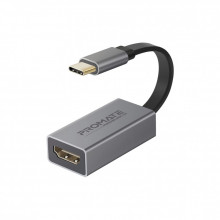 Переходник USB-C to HDMI 4K30Hz grey Promate (medialink-h1.grey) (319752) Переходник USB-C to HDMI 4K30Hz grey Promate (medialink-h1.grey) (319752)