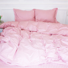 Постельное белье MirSon Satin Stripe 30-0007 Pink 110х140 детский (2200005246115) (324752)