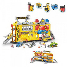 Детская игрушка паркинг "City Actione" SK-739GB 2 машинки в комплекте, свет, звук