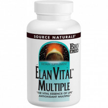 Мультивитамин Source Naturals Мультивитамины, Elan Vital Multiple, 90 таблеток (SNS-00060) (306952)