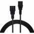 Кабель питания C13 to C14 3.0m 1mm2 Vinga (VCPP1C13143BK) (243062)