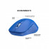Мышка OfficePro M230C Silent Click Wireless/Bluetooth Blue (M230С) (257062)