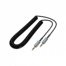 Кабель мультимедийный 3.5mm M to 3.5mm M 3.0m Black HOCO (6942007631235) (256162)