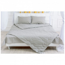 Одеяло MirSon шелковое Летнее 2364 Light Gray 172x205 (2200003031157) (329462)