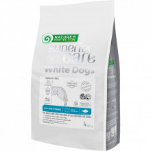 Сухой корм для собак Nature's Protection Superior Care White Dogs Grain Free White Fish All Sizes and Life Stages 4 кг (NPSC47592) (323562)