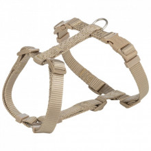 Шлей для собак Trixie Premium H-harness S-M 42-60 см 15 мм Песочная (4053032673182) (310662)