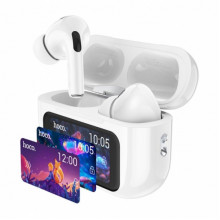 Беспроводные сенсорные Bluetooth TWS наушники HOCO EW72 Lite с зарядным кейсом Белые (342762)