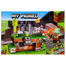 Конструктор детский "Minecraft" MG501D 122 детали