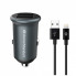 Зарядное устройство Armorstandart 2xUSB QC3.0 Grey + cable Lightning (ARM82458) (321962)