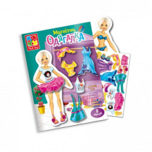 Магнитная игра Одевашка "Блондинка" Vladi Toys VT3204-30 Укр