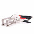 Клещи зажимные U-type, Cr-V INTERTOOL UT-5208 (176172)