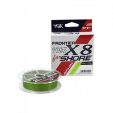 Шнур YGK Frontier Braid Cord X8 150m Green 2.0/0.235mm 30lb/13.5kg (5545.02.99) (277172)
