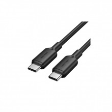 Дата кабель USB-C to USB-C 1.0m 3A black Vention (TRCBF) (344272)