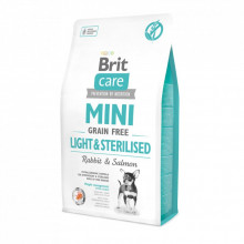 Сухой корм для собак Brit Care GF Mini Light & Sterilised 2 кг (8595602521067) (244372) Сухой корм для собак Brit Care GF Mini Light & Sterilised 2 кг (8595602521067) (244372)