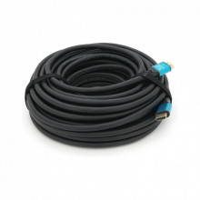 Кабель мультимедийный HDMI M to HDMI M 15.0m V2.0 4Kx2K black Merlion (YT-HDMI(M)/(M)4KV2.0-15m/19121) (320372)