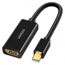 Переходник Mini DisplayPort M to HDMI F 4K 30Hz black Ugreen (40360) (344372) Переходник Mini DisplayPort M to HDMI F 4K 30Hz black Ugreen (40360) (344372)
