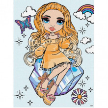 Картина по номерам "Rainbow High Poppy Rowan" KHO1245, 30х40 см