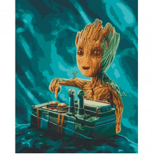 Картина по номерам "DJ Малыш Грут" Art Craft 16001-AC 40х50 см
