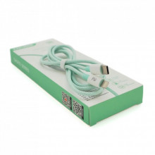 Дата кабель USB 2.0 AM to Lightning 1.0m KSC-723 GAOFEI Green 2.4A iKAKU (KSC-723-G-L) (321672)