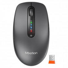 Мышка Meetion BTM100R Wireless/Bluetooth Black (MT-BTM100R-A) (342772)