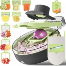 Овощерезка с сменными насадками Vegetable Cutter C351 / Многофункциональная терка для овощей с контейнером (257972)