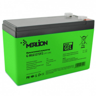 Батарея к ИБП Merlion 12V - 7.2 Ah (G-MLG1272F2) (340972)