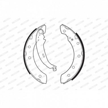 Тормозные колодки FERODO FSB519 (300082)